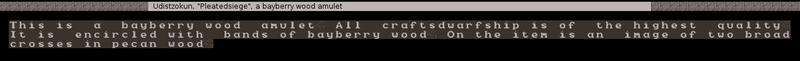 Illustration for article titled The Randomly Generated Art Made By My Dwarf Fortress Dwarves Is Terrible